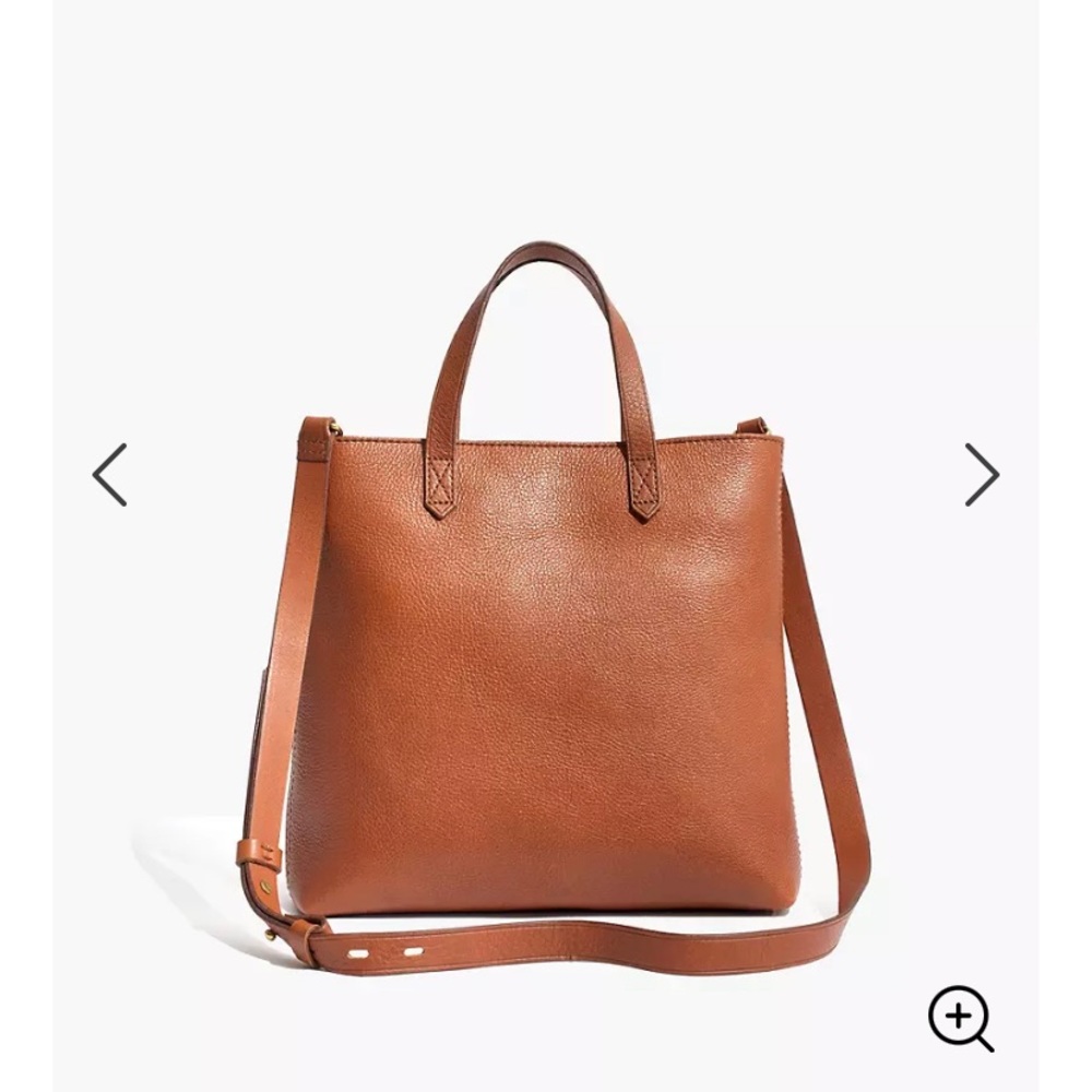 The Zip-Top Transport Crossbody - English saddle
